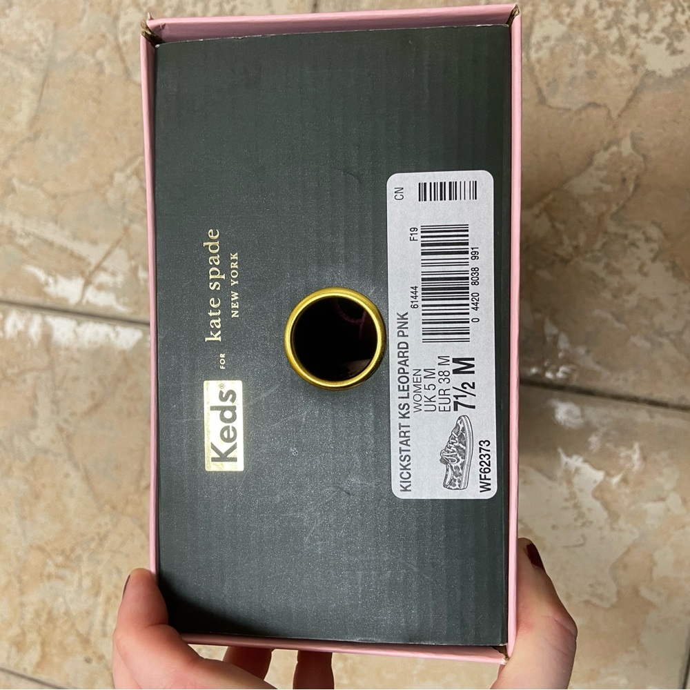 Keds X Kate Spade Kickstart Leopard Satin Sneakers - Picture 9 of 9